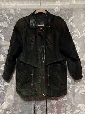 Vintage Preston and York Suede Leather Jacket
